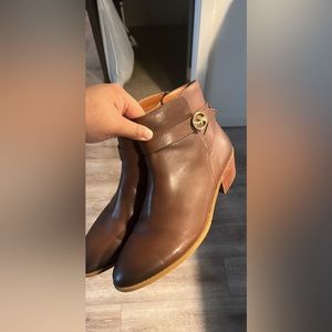 Coach brown boots